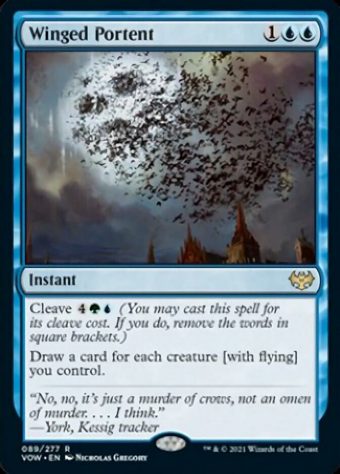 Winged Portent [Innistrad: Crimson Vow] | Good Games Cannington