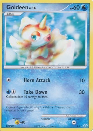 Goldeen (3/12) [Diamond & Pearl: Trainer Kit - Manaphy] | Good Games Cannington