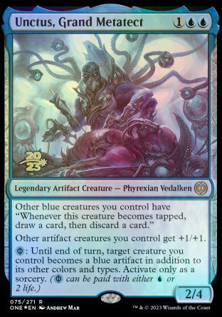 Unctus, Grand Metatect [Phyrexia: All Will Be One Prerelease Promos] | Good Games Cannington