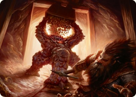 Xorn Art Card [Dungeons & Dragons: Adventures in the Forgotten Realms Art Series] | Good Games Cannington