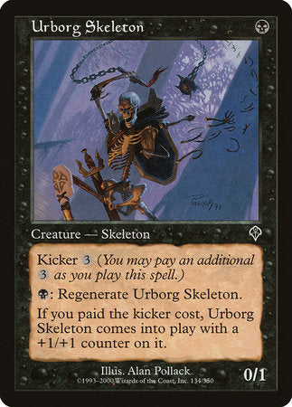 Urborg Skeleton [Invasion] | Good Games Cannington