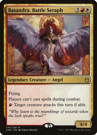 Basandra, Battle Seraph [Commander Anthology] | Good Games Cannington