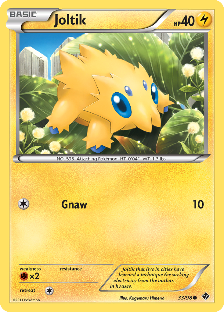 Joltik (33/98) [Black & White: Emerging Powers] | Good Games Cannington