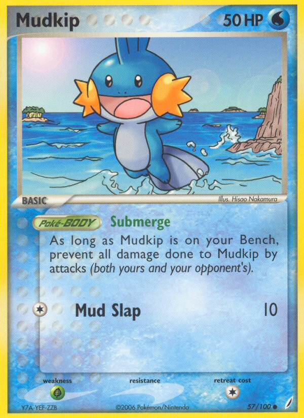 Mudkip (57/100) [EX: Crystal Guardians] | Good Games Cannington