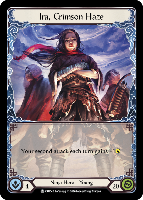 Ira, Crimson Haze [CRU046] 1st Edition Normal | Good Games Cannington