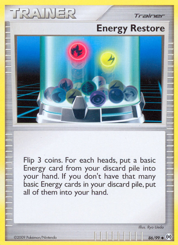 Energy Restore (86/99) [Platinum: Arceus] | Good Games Cannington