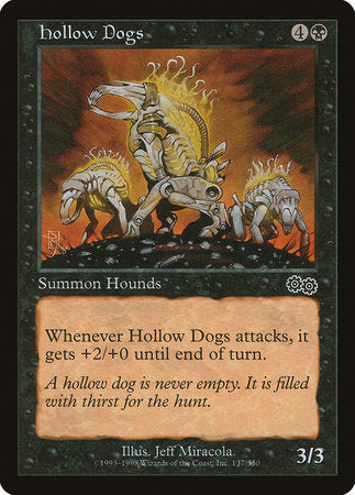 Hollow Dogs [Urza's Saga] | Good Games Cannington
