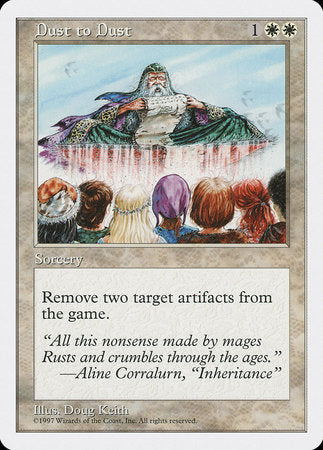 Dust to Dust [Fifth Edition] | Good Games Cannington
