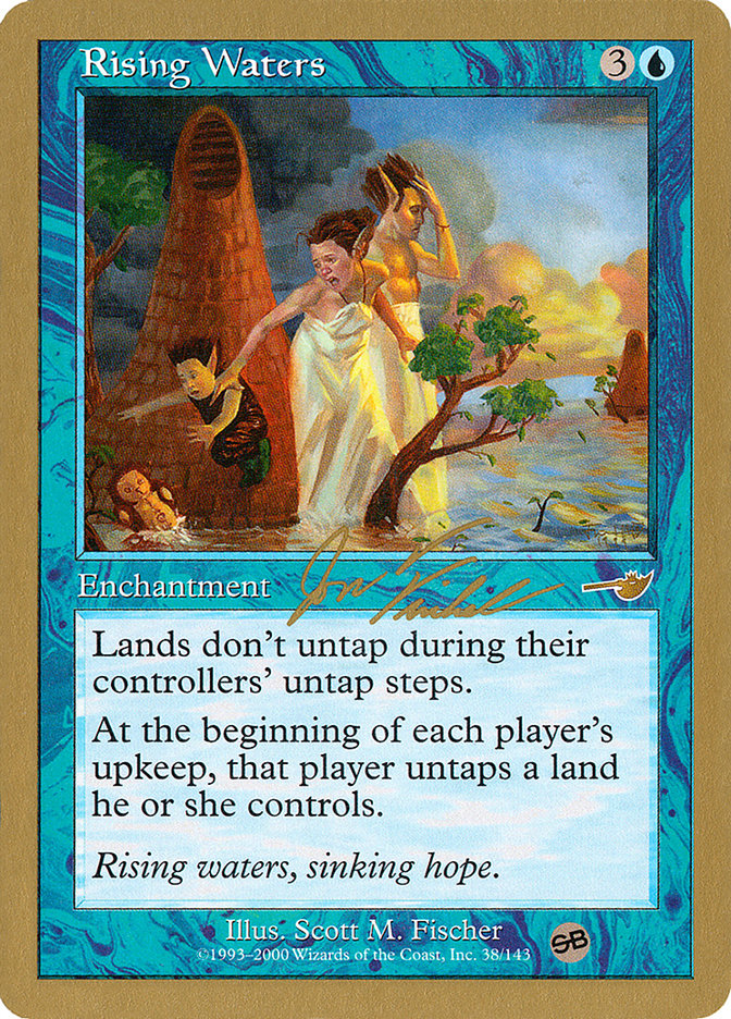 Rising Waters (Jon Finkel) (SB) [World Championship Decks 2000] | Good Games Cannington
