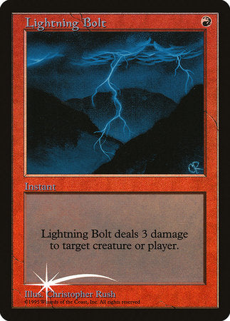 Lightning Bolt [Judge Gift Cards 1998] | Good Games Cannington