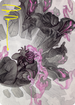Rise of Extus Art Card (Gold-Stamped Signature) [Strixhaven: School of Mages Art Series] | Good Games Cannington