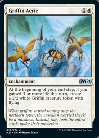 Griffin Aerie [Core Set 2021] | Good Games Cannington