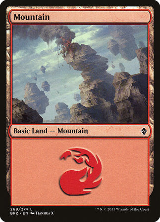 Mountain (269) [Battle for Zendikar] | Good Games Cannington