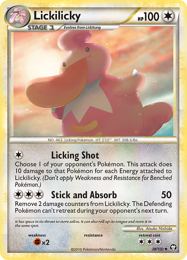 Lickilicky (38/102) [HeartGold & SoulSilver: Triumphant] | Good Games Cannington