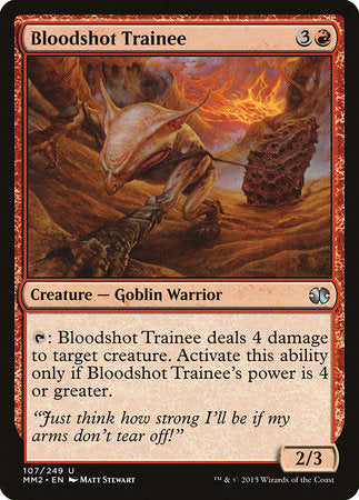 Bloodshot Trainee [Modern Masters 2015] | Good Games Cannington