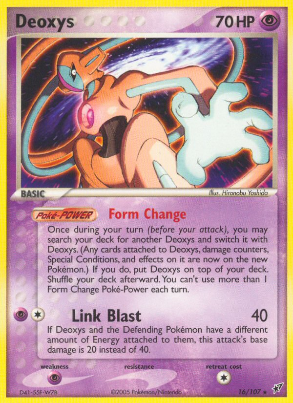 Deoxys (16/107) [EX: Deoxys] | Good Games Cannington