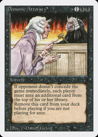 Demonic Attorney [Revised Edition] | Good Games Cannington