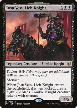 Josu Vess, Lich Knight [Dominaria] | Good Games Cannington