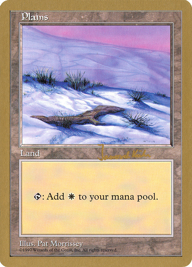 Plains (jk430) (Janosch Kuhn) [World Championship Decks 1997] | Good Games Cannington