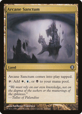Arcane Sanctum [Shards of Alara] | Good Games Cannington