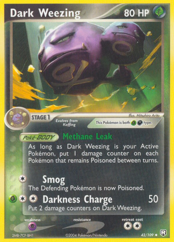 Dark Weezing (42/109) [EX: Team Rocket Returns] | Good Games Cannington