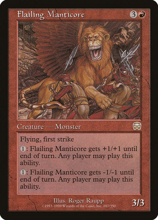Flailing Manticore [Mercadian Masques] | Good Games Cannington