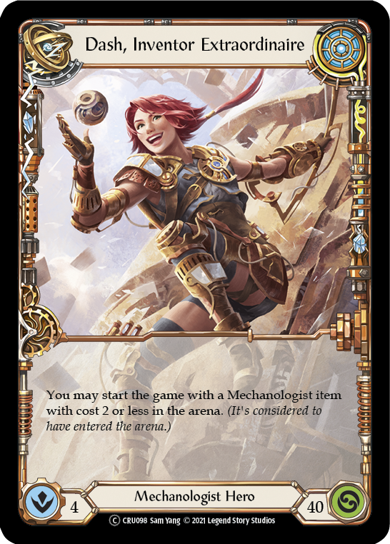 Dash, Inventor Extraordinaire [U-CRU098] Unlimited Normal | Good Games Cannington