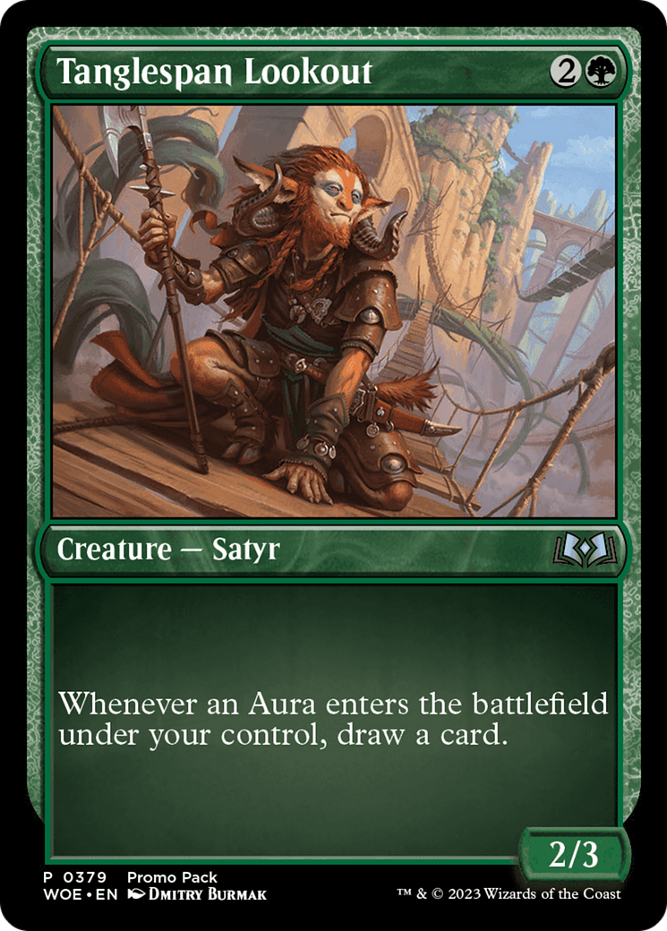 Tanglespan Lookout (Promo Pack) [Wilds of Eldraine Promos] | Good Games Cannington
