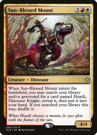 Sun-Blessed Mount [Ixalan] | Good Games Cannington