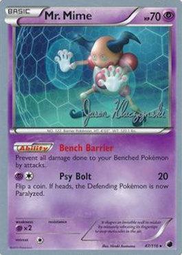 Mr. Mime (47/116) (Darkrai Deck - Jason Klaczynski) [World Championships 2013] | Good Games Cannington