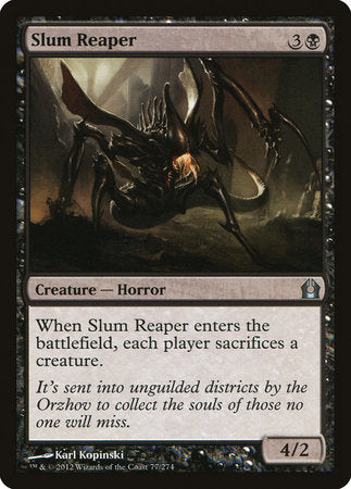 Slum Reaper [Return to Ravnica] | Good Games Cannington