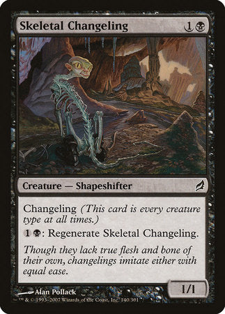 Skeletal Changeling [Lorwyn] | Good Games Cannington