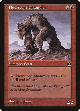 Flowstone Shambler [Stronghold] | Good Games Cannington