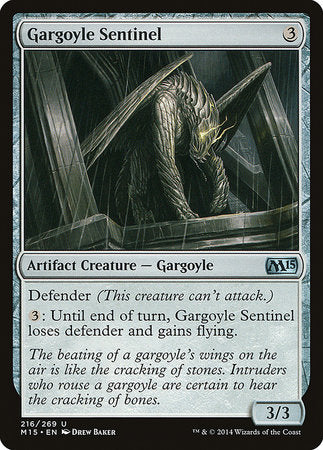 Gargoyle Sentinel [Magic 2015] | Good Games Cannington
