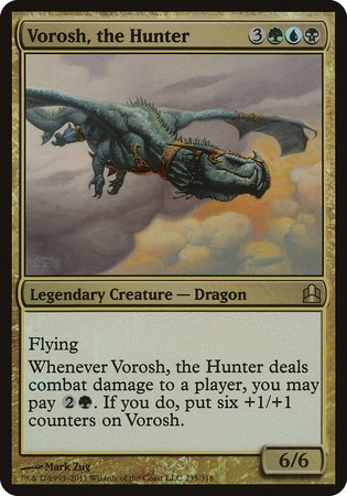 Vorosh, the Hunter (Oversized) [Commander 2011 Oversized] | Good Games Cannington