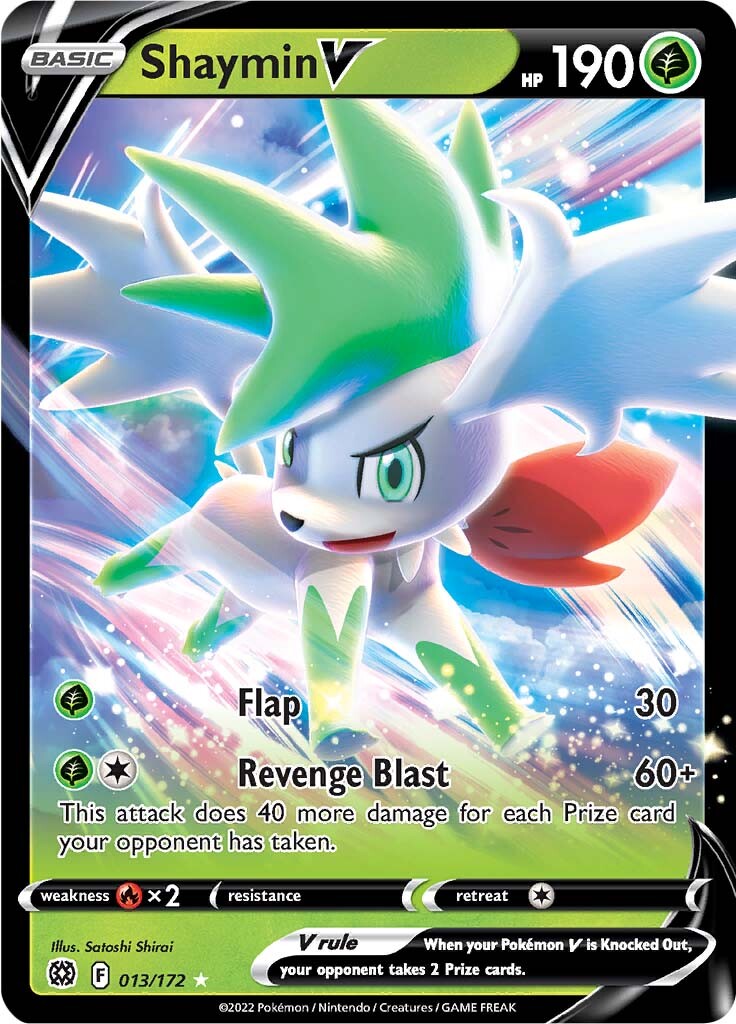 Shaymin V (013/172) [Sword & Shield: Brilliant Stars] | Good Games Cannington