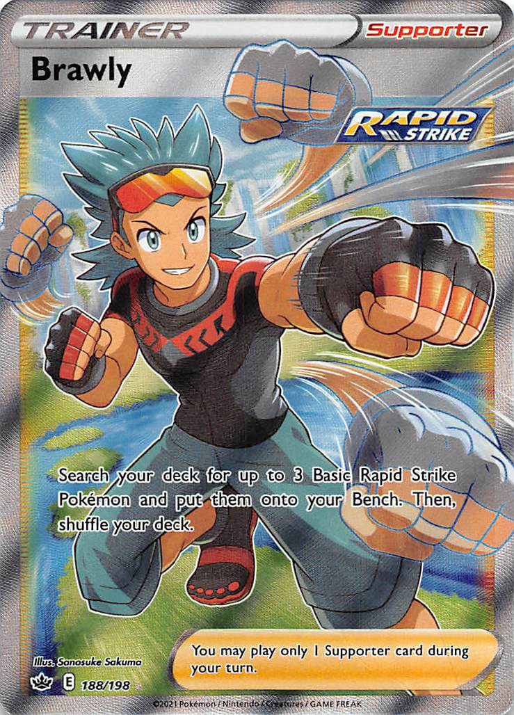 Brawly (188/198) [Sword & Shield: Chilling Reign] | Good Games Cannington