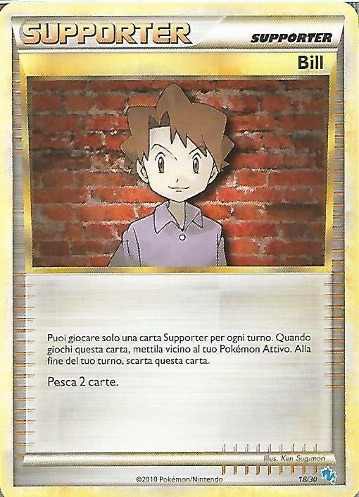 Bill (18/30) [HeartGold & SoulSilver: Trainer Kit - Gyarados] | Good Games Cannington