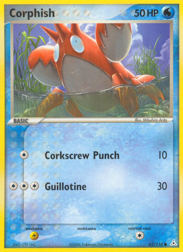 Corphish (62/110) [EX: Holon Phantoms] | Good Games Cannington