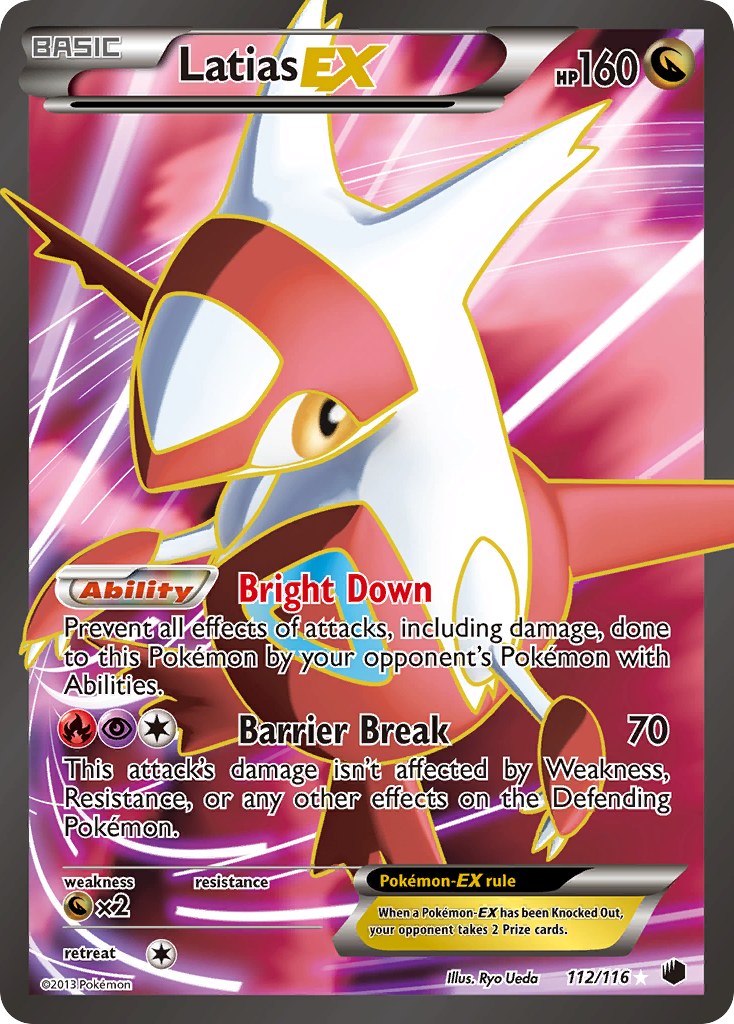 Latias EX (112/116) [Black & White: Plasma Freeze] | Good Games Cannington