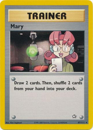 Mary (87/111) [Neo Genesis Unlimited] | Good Games Cannington