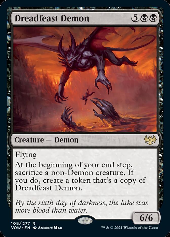 Dreadfeast Demon [Innistrad: Crimson Vow] | Good Games Cannington