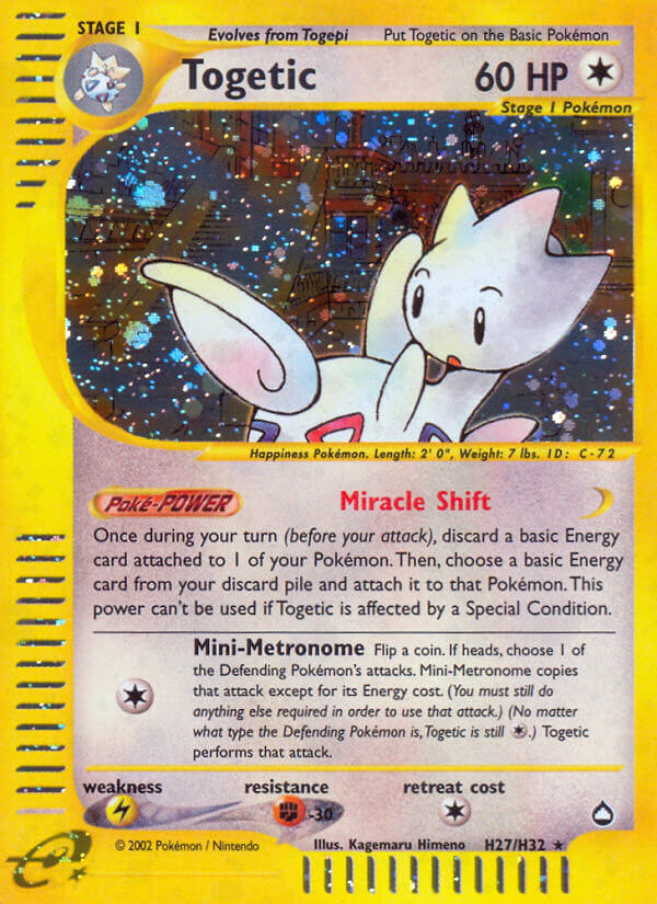 Togetic (H27/H32) [Aquapolis] | Good Games Cannington