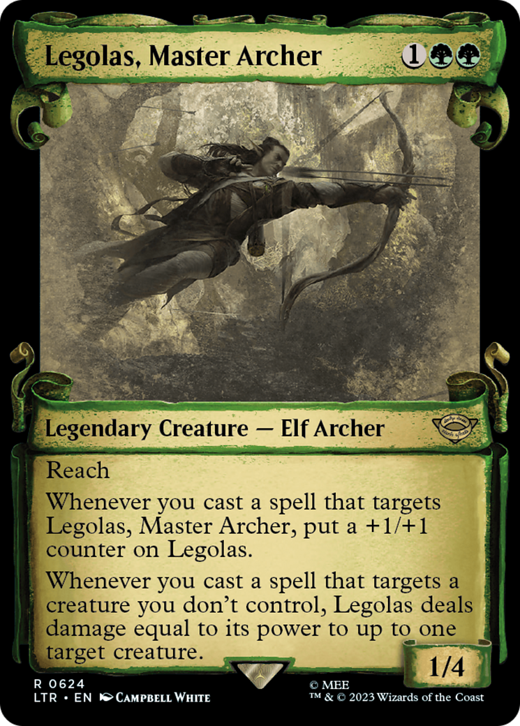 Legolas, Master Archer [The Lord of the Rings: Tales of Middle-Earth Showcase Scrolls] | Good Games Cannington
