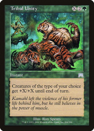 Tribal Unity [Onslaught] | Good Games Cannington