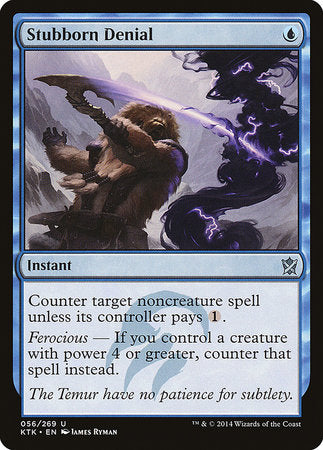 Stubborn Denial [Khans of Tarkir] | Good Games Cannington