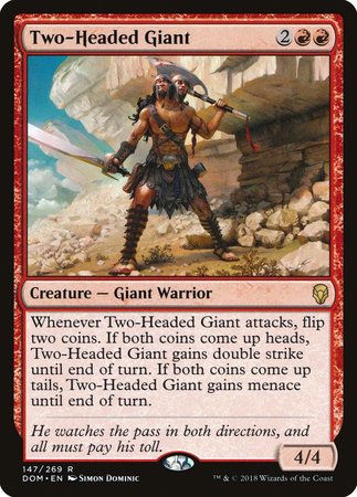 Two-Headed Giant [Dominaria] | Good Games Cannington