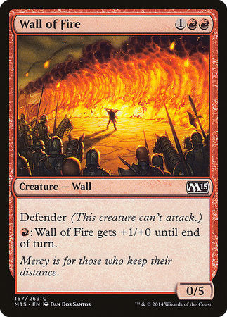 Wall of Fire [Magic 2015] | Good Games Cannington