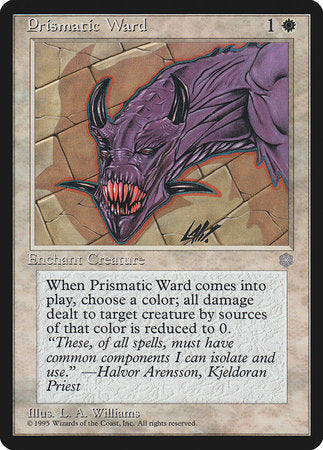 Prismatic Ward [Ice Age] | Good Games Cannington