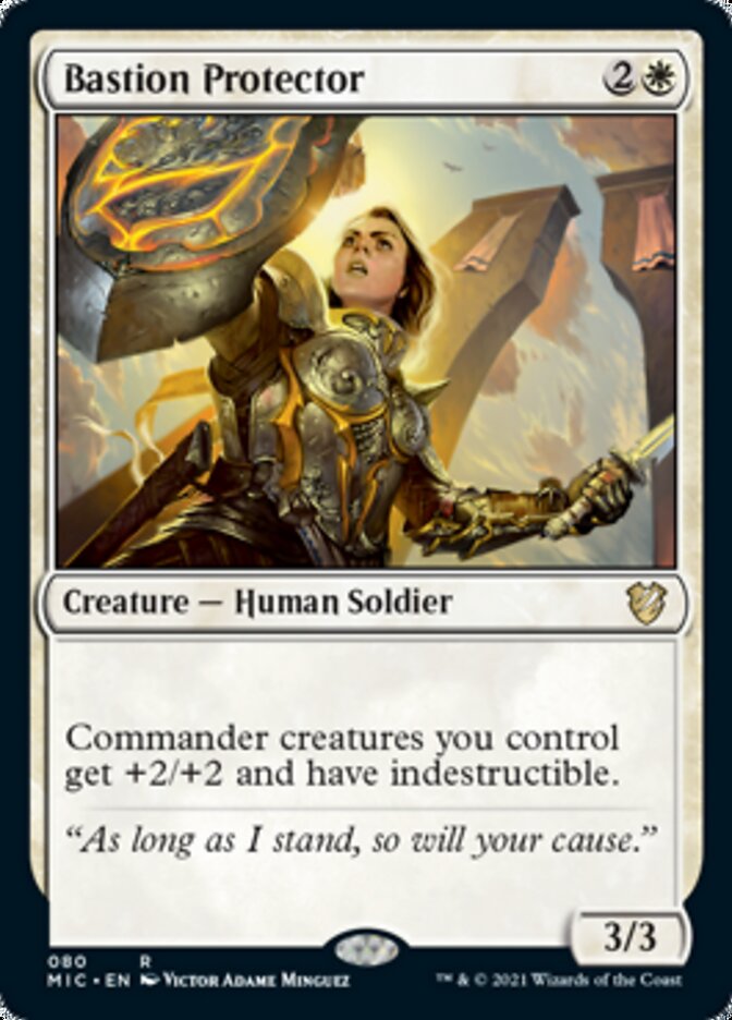 Bastion Protector [Innistrad: Midnight Hunt Commander] | Good Games Cannington